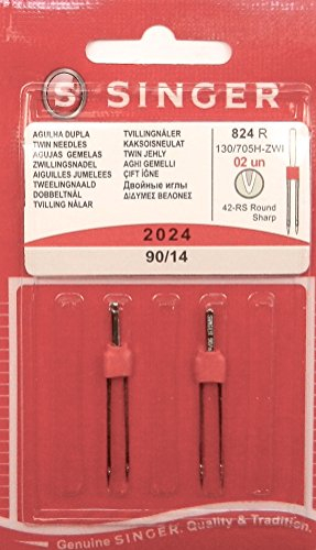Singer 2 Original Universal Zwillingsnadeln Nähmaschine Nadeln 2024 Stärke 90/14