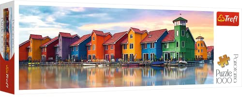 Trefl 916 29034 EA 1000pcs Panorama-Gromigen Netherlands, Multicolor, Farbig