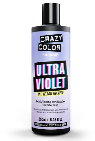 CRAZY COLOR SHAMPOO ULTRAVIOLET NO YELLOW 250ML