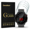 iVoler 4x Pellicola Protettiva in Vetro Temperato per Samsung Galaxy Watch 4 Classic 46mm / Watch 3 45mm / Garmin Vivoactive 3 / Forerunner 645 / Music / 245 / Music / 45 / 45S / 55 / Approach S60 S40