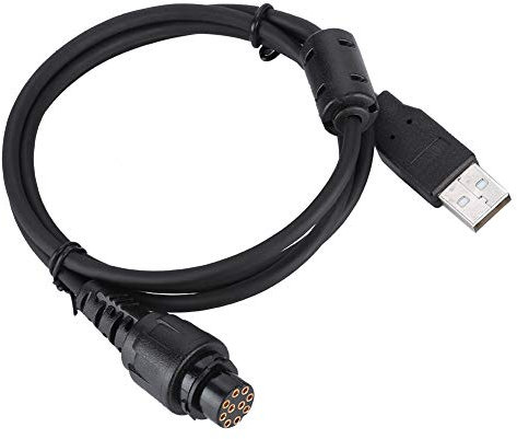 Bewinner Cavo di Programmazione USB per Hytera MD78XG, MD780, MD782, RD980 - Programma Radio con Interfaccia Diretta PC e Laptop - 100 cm
