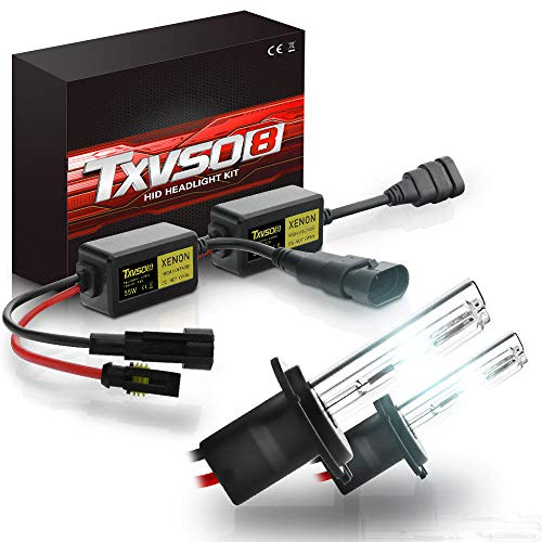 ZIHAOE H7 55W Xenon Brenner, Xenon HID Conversion Kit Scheinwerfer, Für Auto Fahrzeug Ersatz Halogenlampe Set, 5000K /6000K /8000K /10000K /12000K (2 Stücke 12V),5000K