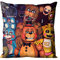Anjinguang FNAF Five Ni-ghts Kissenbezug, Bärenbezug, zweiseitiger Kissenbezug, weicher Zierkissenbezug für Schlafzimmer, Sofa, Auto, 45 x 45 cm, Geschenk