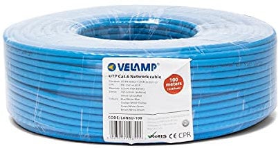 Cable de Red CAT6 UTP 100mt en Bobina