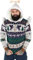 U LOOK UGLY TODAY Hässlicher Weihnachtspullover, Unisex Lustiger Chunky Fair Isle Gestrickter Festlicher Pullover für Party Charlie's Christmas Angel S