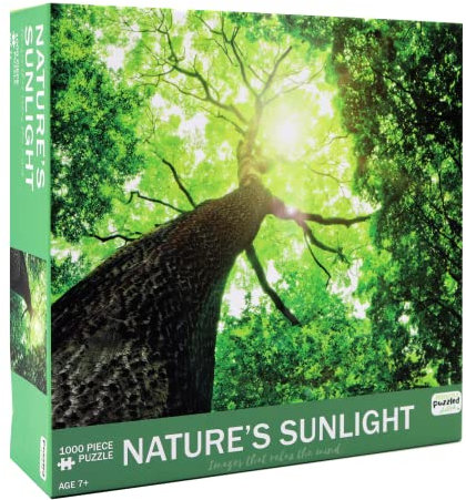 Perfectly Puzzled Nature Sunlight 1000 Piece, Gift for Any Puzzle Enthusiast to Light Up Rainy Days, Ages 7+ 100600159