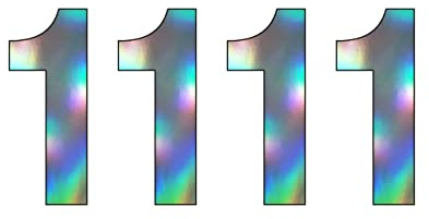 【Pack of 4】Multi Shine Silver Wheelie Bin Number (0) Self Adhesive Water Resistant Stickers, 7 Inches Bin Numbers for Wheelie Bins Dustbins Garbage bins (1)