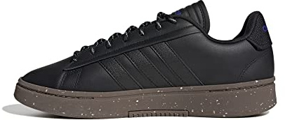 Adidas Herren Grand Court Alpha Sneaker, Core Black Core Black Lucid Blue, 44 EU