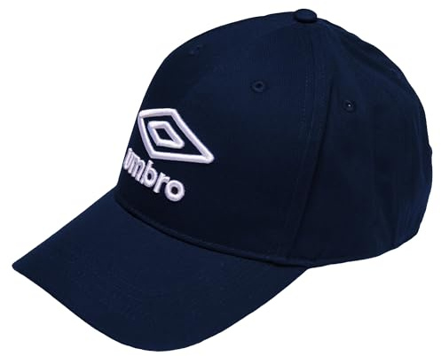 Umbro Logo Cap (One Size) (Navy/White)