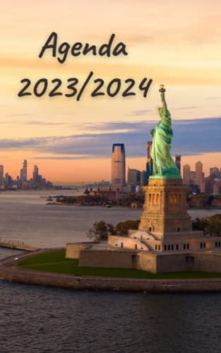 AGENDA 2023/2024: Planificateur scolaire journalier | Emploi du temps | Calendrier | Une page par jour