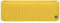 LIERYS Mono Stirnband Damen/Herren 8 cm breit - Made in Germany - dreilagiges Strickband gefüttert mit Baumwolle - Rippstrick Ohrenwärmer 54-60 cm - Ohrenschutz Herbst/Winter gelb One Size