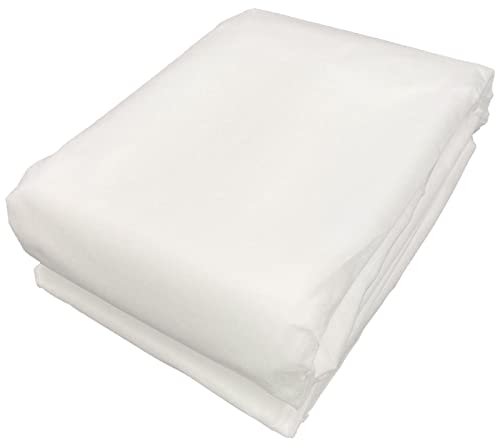 Muzhira Wintervlies für Pflanzen Frostschutz, 30g/m² 2m x 10m Gartenvlies Frostschutzvlies für Pflanzen für Wetterfest, Kälte, Vögel und Insekten - Weiss