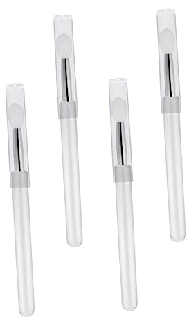 8 Pcs Lip Brush Make up Flat Concealer Brush Silicone Makeup Brush Travel Lip Brush Lipstick Makeup Lip Practical Paillette Brush Lip Balm Brush Lipstick Applicator