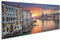 Prime Bild auf Leinwand Venedig Bild von Canal Grande in Venedig, mit Santa Maria Della Salute Basilika Wandbild Leinwandbild
