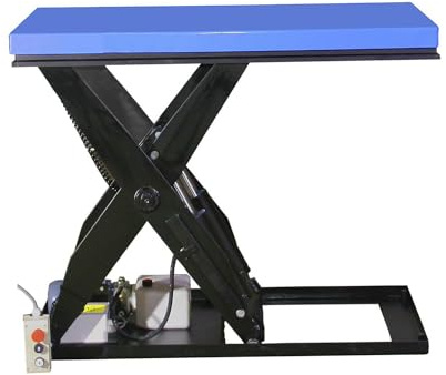 kaiserkraft | Kompakt-Hubtisch | Plattform LxB 1300 x 800 mm | Tragfähigkeit 500 kg | Betriebsspannung 230 V