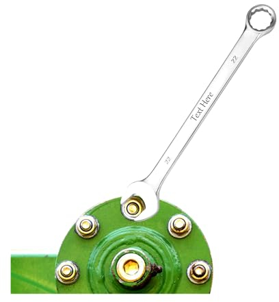 Dinikally Personalisierter, Gravierter Namensschlüssel, Vatergeschenk Schraubenschlüssel für Papa