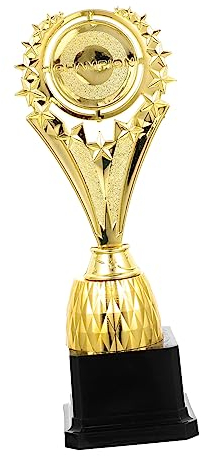 COOLHIYA Trophäe Goldener Pokal Dekorationen Zur Wertschätzung Von Lehrern Sportpokal Für Kinder Medaillen Für Auszeichnungen Für Kinder Vorschulabschluss Plastik Basketball Beute Vati