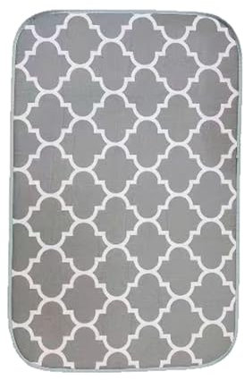 Bügelmatte mit Silikonpolster, Tragbare Bügelunterlage für Tisch mit Innovativem 6-Lagen-Design – Hitzebeständig und Tragbar(Size:18 * 28in/45 * 70cm)