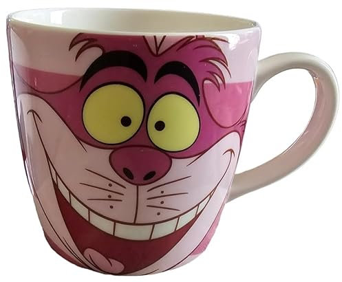 Disney Store Alicia en el País de las Maravillas Cheshire Cat 'I'm Not All There' - Taza rosa