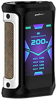 VOW Aegiz.X 200W Mod | Operates with 2x External Batteries (not included in purchase) | No Nicotine No Tobacco No Liquid (Classic Silver)