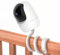 Hioip Support Camera Bebe Flexible sans Perçage, Babyphone Support de Moniteur Universel Torsadé de Caméra Bébé Réglable avec Connexion à Vis 1/4 Support de Serrage Sécurité pour Vidéo (Blanc)