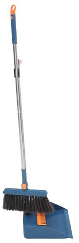 Genérico 1Juego Escoba y Recogedor de Mango Kit de Limpieza Durable para Cocina Densas para Barrer Escombros y Polvo