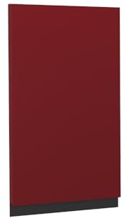 Vicco Küchenfront R-Line, Rot, 39.6 x 59 cm Möbelfront für den Hängeschrank