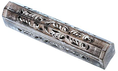 Berk Esoterik Räucherzubehör Halter - Blumenvilla (Halter/Vorratsbox)