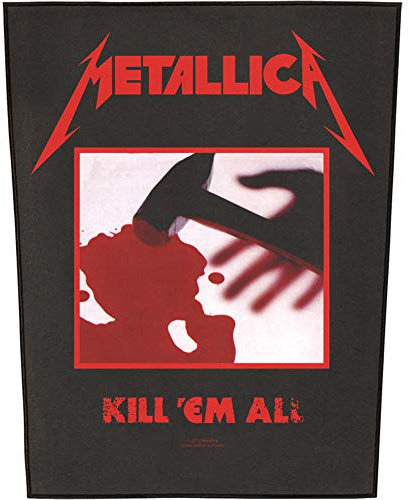 Metallica Kill 'EM All Backpatch