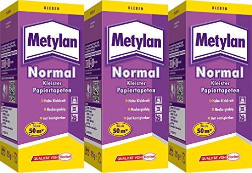 Tapetenkleister Metylan® normal, 3 Pck, bis zu 150qm