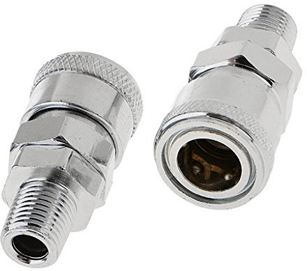 2 x Coupler Coupling Hose Quick Connector Coupling Air Line Compressor SM20
