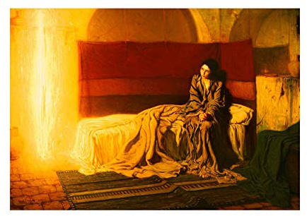 Wee Blue Coo Tanner The Annunciation Wall Art Print