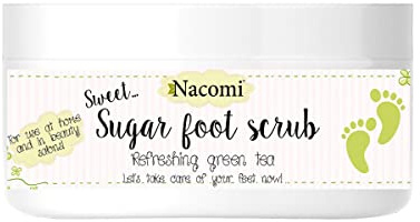 Nacomi Sugar Foot Scrub Refreshing Green Tea 125g