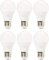 Amazon Basics Professional LED-Leuchtmittel, 5.5 W Edison-Schraubgewinde (E27), entspricht 40-Watt-Birne, Warmweiß, nicht dimmbar, 6 Stück