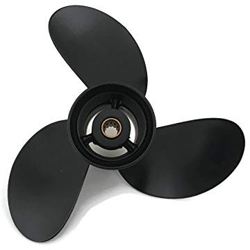 Bootsmotor F8.5 Propeller aus Aluminiumlegierung F8-04050000 48-804974 ersetzt Parsun Mercury Mercruiser 3B2-64517-1 0 3B2W64517 Tohatsu Nissan Außenborder T 9,8 PS T10 10 PS 8,5 Motor