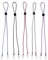 BESTONZON 5er Serviette Clip Bib Kette Flexible Lanyard Serviettenhalter Lanyard Umhängeband für ältere Menschen/Erwachsene/Baby