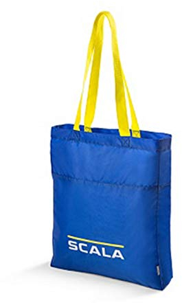 Skoda 657087317 Einkaufstasche faltbar Scala Shopping Tasche Bag, blau/gelb