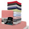 Dreamzie - Spannbettlaken 70x160cm - Baumwolle Oeko Tex Zertifiziert - Rosa - 100% Jersey Spannbetttuch 70x160