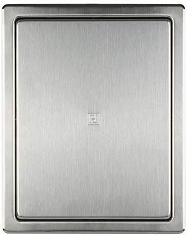 Revisionsklappe Edelstahl gebürstet 200 x 250 mm