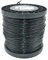 ABREK D. 4,0 MM X 144 MT Tondo Filo DECESPUGLIATORE Black Bobina Testina Giardino