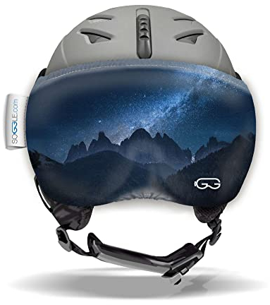 SOGGLE Vizor Visier Schutz für Visierhelme (Skihelme), Farbe:Vizor 14 Stars