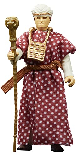Hasbro Indiana Jones und die Jäger des verlorenen Schatzes Retro Collection Belloq (Ceremonial), Indiana Jones Figur, 9,5 cm