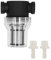 Beer Filter Inline Filter Strainer, Home Household Inline Beer Filter 150 Micron / 80 Mesh, Beer Mesh Filtration with 2 Barbs, Sediment Filter Attachment for Beer Water, Brewing Hose Online Strainer