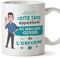 Mugffins Tasses pour COUSIN - En Français - Cadeau original pour COUSIN - Meilleure Famille de l'univers - 11 oz / 330 ml