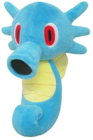 Pokémon Official & Premium Quality 8-inch Horsea Adorable, Ultra-Soft, Plush Toy, Perfect for Playing & Displaying-Gotta Catch ‘Em All