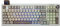EPOMAKER RT100 Mechanische Tastatur Gasket mit anpassbarem Display, Bluetooth/2.4G/USB, Drehregler, Hot Swap, 5000mAh Akku, RGB für Win/Mac/Gaming (Retro White (US QWERTY), Sea Salt Silent Switch)