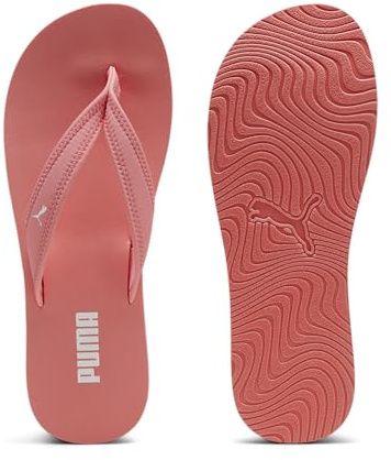 PUMA Damen Sandy Flip Slide-Sandalen, Passionfruit Puma White, 37 EU