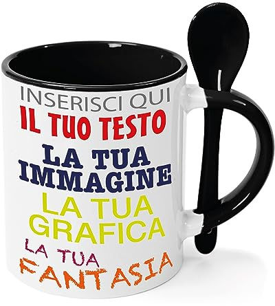 Gruppo Veneziano - tazza in ceramica personalizzata - personalizza la tua tazza con testi , loghi , grafiche , immagini e tanto altro - ideale per regalo e altro - 100% Made in Italy.