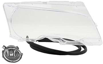 Johns, Scheinwerfer Glas passend für BMW 3er E46 04/99-03/2003 Rechts + Nebelscheinwer.