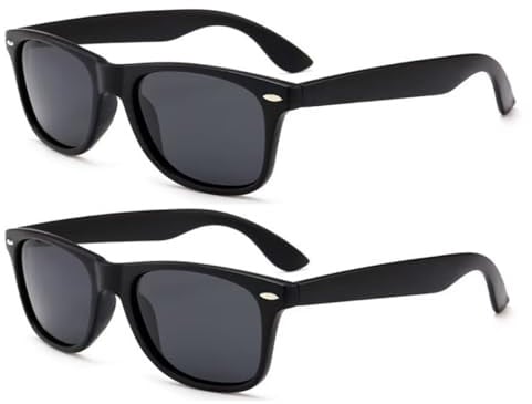 HNYSDZSW 2 PACK Lunisk Correction Glasses, Vision Correction Astigmatism Glasses for vision improvement Unisex-(Black-MA-RU18)